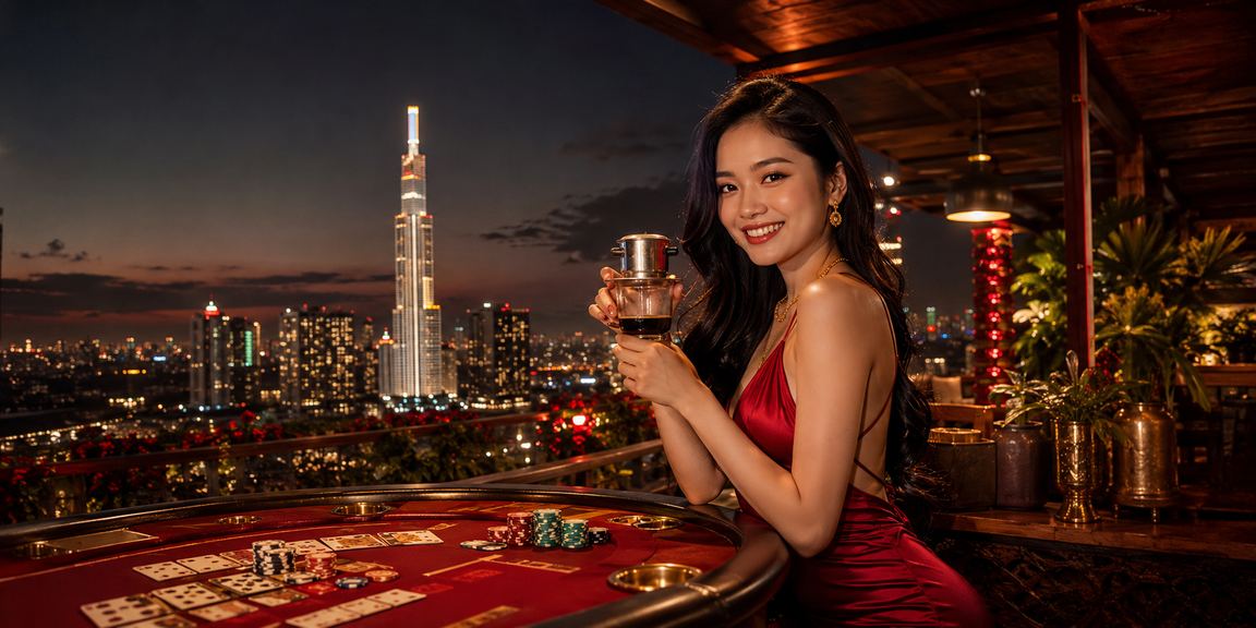 Người dùng TP. Hồ Chí Minh chơi Baccarat trực tuyến khi uống cà phê
