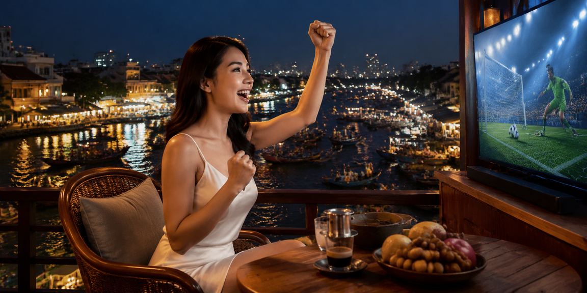 Người dùng vùng Mekong thưởng thức cà phê và tham gia casino trực tuyến
